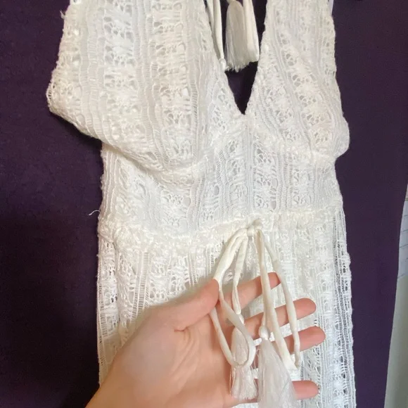 Lulus | SOLD OUT ONLINE Crochet Bodysuit Dress - Picture 10 of 16